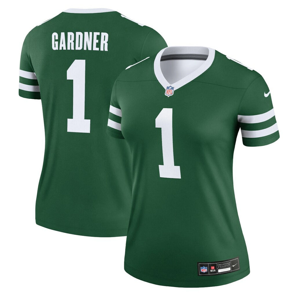 New York Jets Nike Ahmad Sauce Gardner Women's Legend Player Performance Top