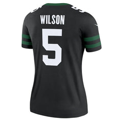 New York Jets Nike Garrett Wilson Women's Alternate Legend Player Performance Top