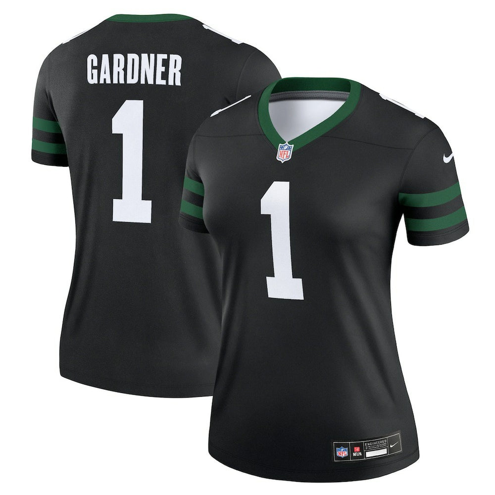 New York Jets Nike Ahmad Sauce Gardner Women's Alternate Legend Player Performance Top