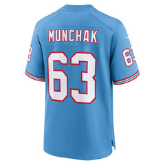 Tennessee Titans Nike Mike Munchak Retired Player Alternate Game Jersey
