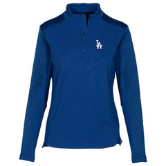 Los Angeles Dodgers Levelwear Women's Daybreak Insignia 2.0 Quarter-Zip Pullover Top | MLB Online