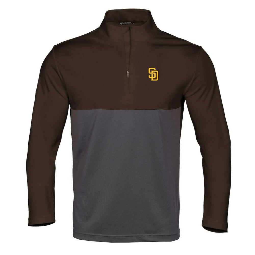 San Diego Padres Levelwear Pursue Insignia 2.0 Quarter-Zip Pullover Top | MLB Sale
