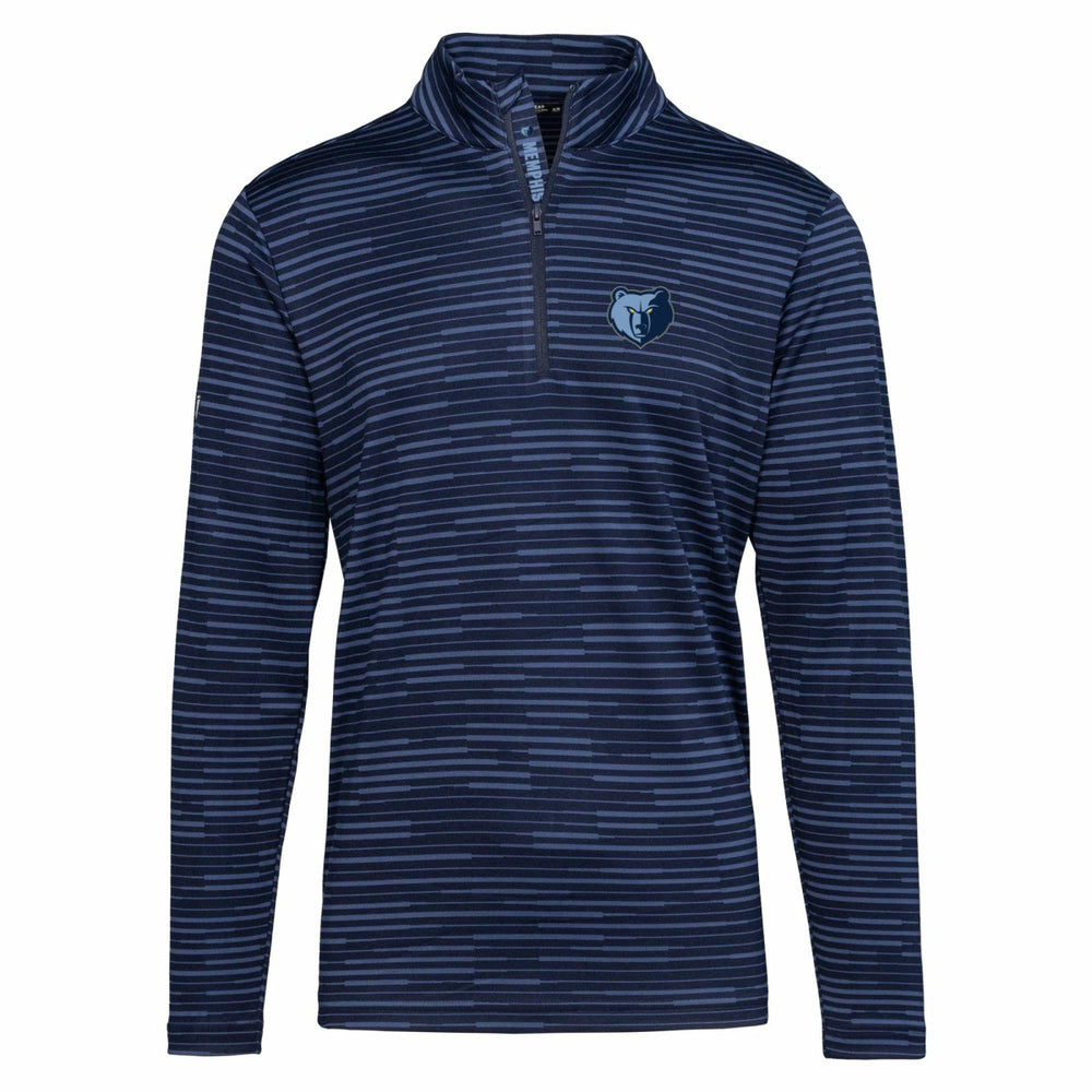 Memphis Grizzlies Levelwear Gear Insignia Core Quarter-Zip Pullover Top On Sale