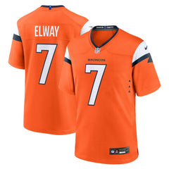 Denver Broncos Nike John Elway Mile High Collection Retired Player Game Jersey