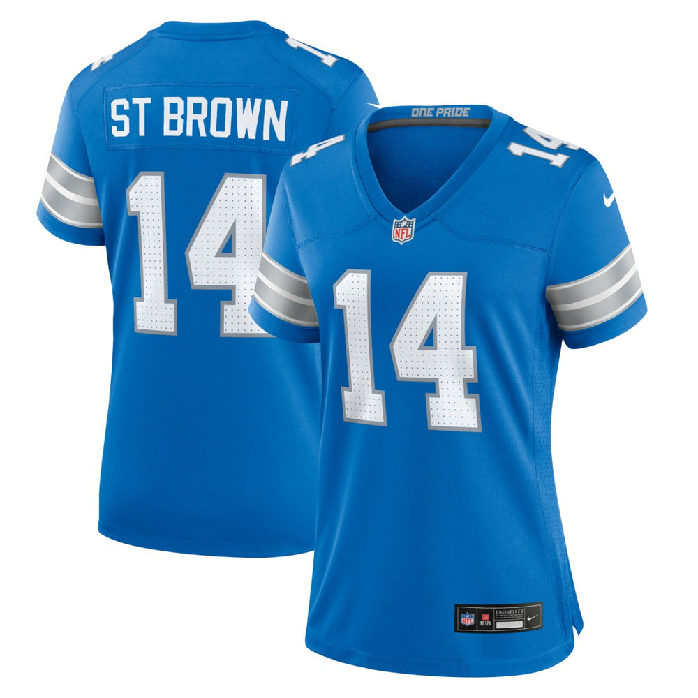 Detroit Lions Nike Amon-Ra St. Brown Women's Team Game Jersey