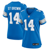 Detroit Lions Nike Amon-Ra St. Brown Women's Team Game Jersey