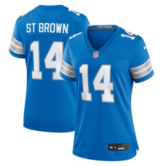 Detroit Lions Nike Amon-Ra St. Brown Women's Team Game Jersey