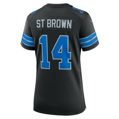 Detroit Lions Nike Amon-Ra St. Brown Women's 2nd Alternate Game Jersey