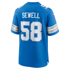 Detroit Lions Nike Penei Sewell Game Jersey