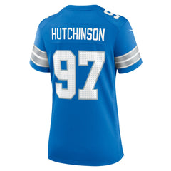 Detroit Lions Nike Aidan Hutchinson Women's Game Jersey