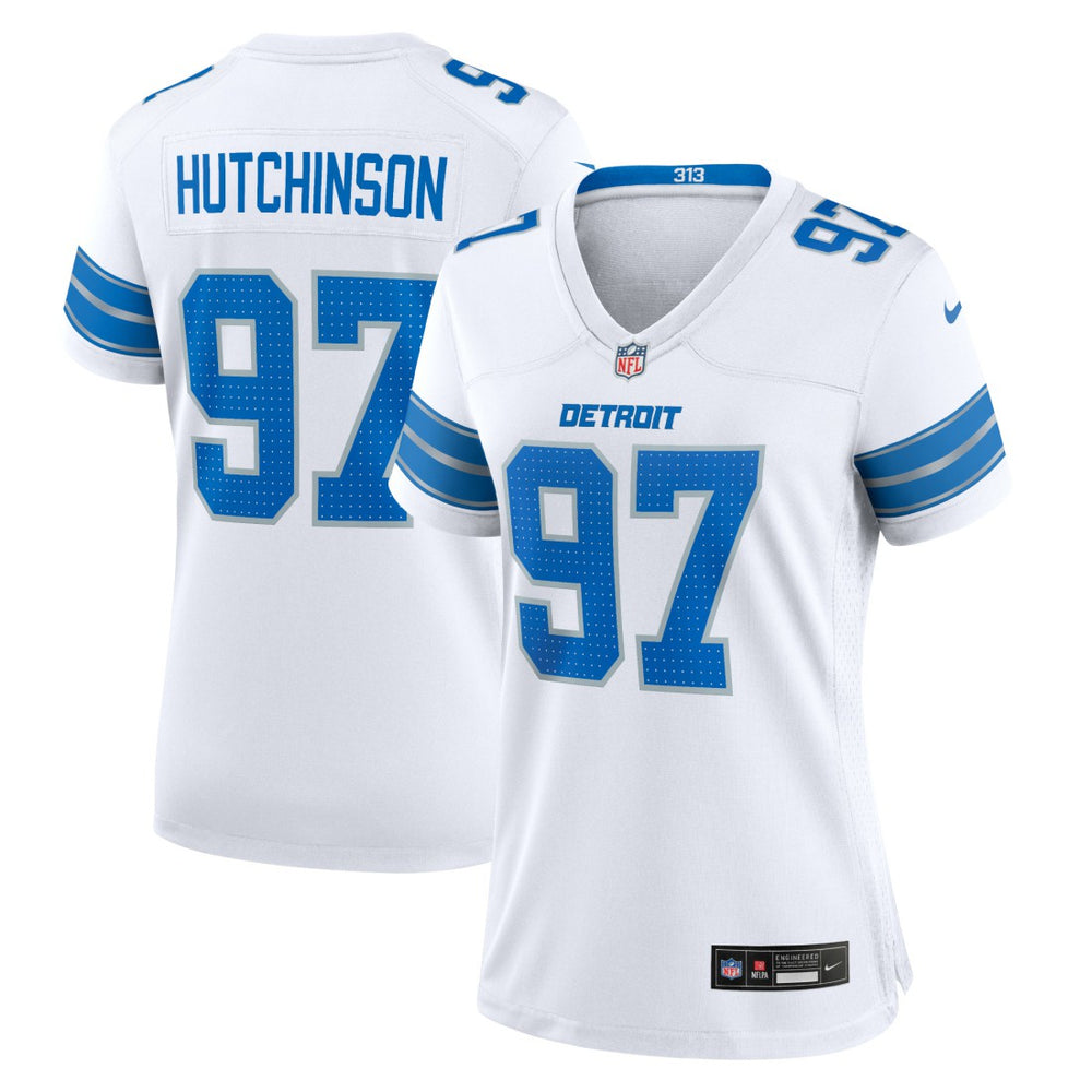 Detroit Lions Nike Aidan Hutchinson Women's Game Jersey