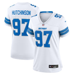 Detroit Lions Nike Aidan Hutchinson Women's Game Jersey