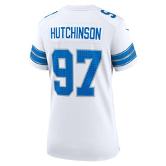 Detroit Lions Nike Aidan Hutchinson Women's Game Jersey