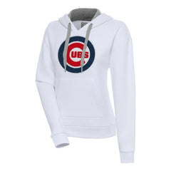 Chicago Cubs Antigua Women's Victory Pullover Hoodie | MLB Outlet