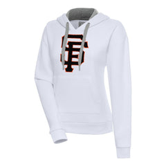 San Francisco Giants Antigua Women's Victory Pullover Hoodie | MLB On Sale