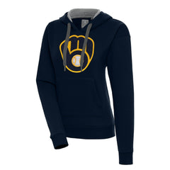 Milwaukee Brewers Antigua Women's Victory Pullover Hoodie | MLB Outlet