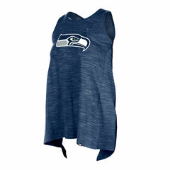 Seattle Seahawks New Era Women's Plus Size Space Dye Active Tank Top
