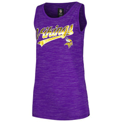 Minnesota Vikings New Era Women's Space Dye Active Tank Top