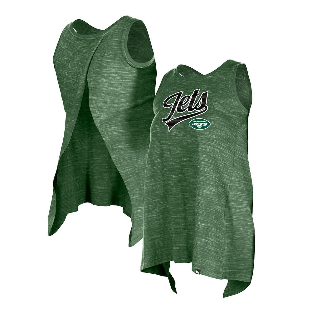 New York Jets New Era Women's Space Dye Active Tank Top