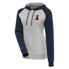 Los Angeles Angels Antigua Women's Victory Raglan Sleeve Pullover Hoodie | MLB For sale