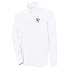 Houston Astros Antigua Hunk Quarter-Zip Pullover Top | MLB For sale
