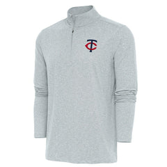 Minnesota Twins Antigua Hunk Quarter-Zip Pullover Top | MLB Sale