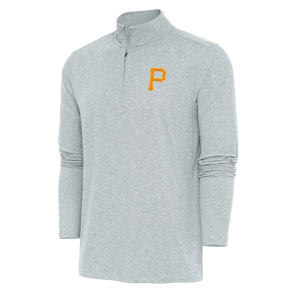 Pittsburgh Pirates Antigua Hunk Quarter-Zip Pullover Top | MLB On Sale