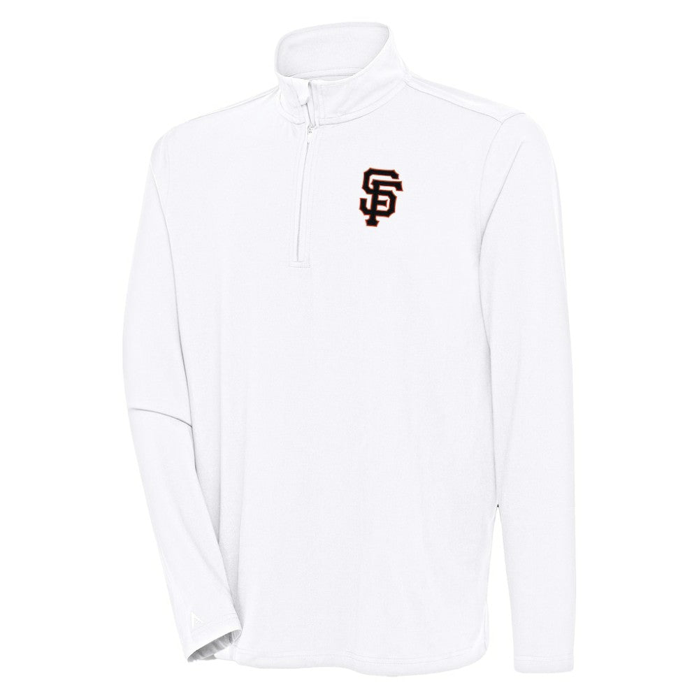San Francisco Giants Antigua Hunk Quarter-Zip Pullover Top | MLB For sale