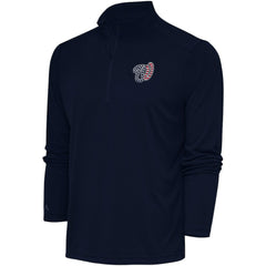 Washington Nationals Antigua Patriotic Tribute Quarter-Zip Pullover Top | MLB New