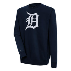 Detroit Tigers Antigua Victory Crewneck Chenille Pullover Sweatshirt | MLB Discount