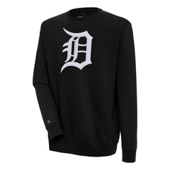 Detroit Tigers Antigua Victory Crewneck Chenille Pullover Sweatshirt | MLB Shop
