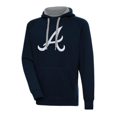 Atlanta Braves Antigua Victory Chenille Pullover Hoodie | MLB For sale