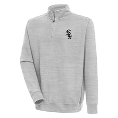 Chicago White Sox Antigua Victory Quarter-Zip Pullover Top | MLB Outlet