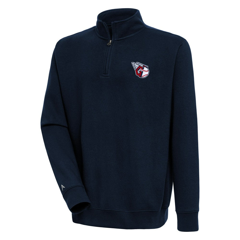 Cleveland Guardians Antigua Victory Quarter-Zip Pullover Top | MLB US