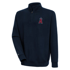 Los Angeles Angels Antigua Victory Quarter-Zip Pullover Top | MLB Sale