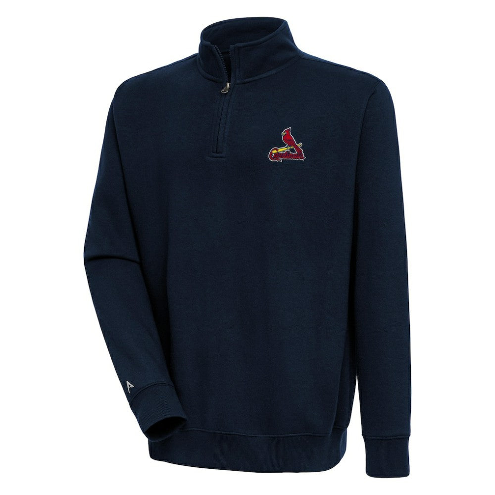 St. Louis Cardinals Antigua Victory Quarter-Zip Pullover Top | MLB Sale