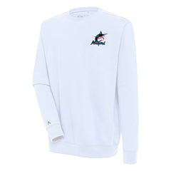 Miami Marlins Antigua Victory Pullover Sweatshirt | MLB For sale