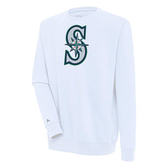 Seattle Mariners Antigua Victory Pullover Sweatshirt | MLB New
