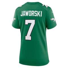 Philadelphia Eagles Nike Ron Jaworski Women's Alternate Game Jersey