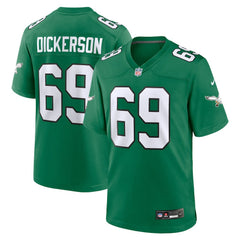 Landon Dickerson Philadelphia Eagles Alternate Game Jersey - Kelly Green