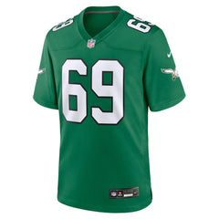 Landon Dickerson Philadelphia Eagles Alternate Game Jersey - Kelly Green