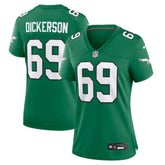 Philadelphia Eagles Nike Landon Dickerson Women's Alternate Game Jersey