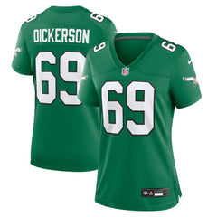 Philadelphia Eagles Nike Landon Dickerson Women's Alternate Game Jersey