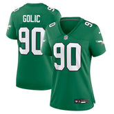 Philadelphia Eagles Nike Mike Golic Women's Alternate Game Jersey