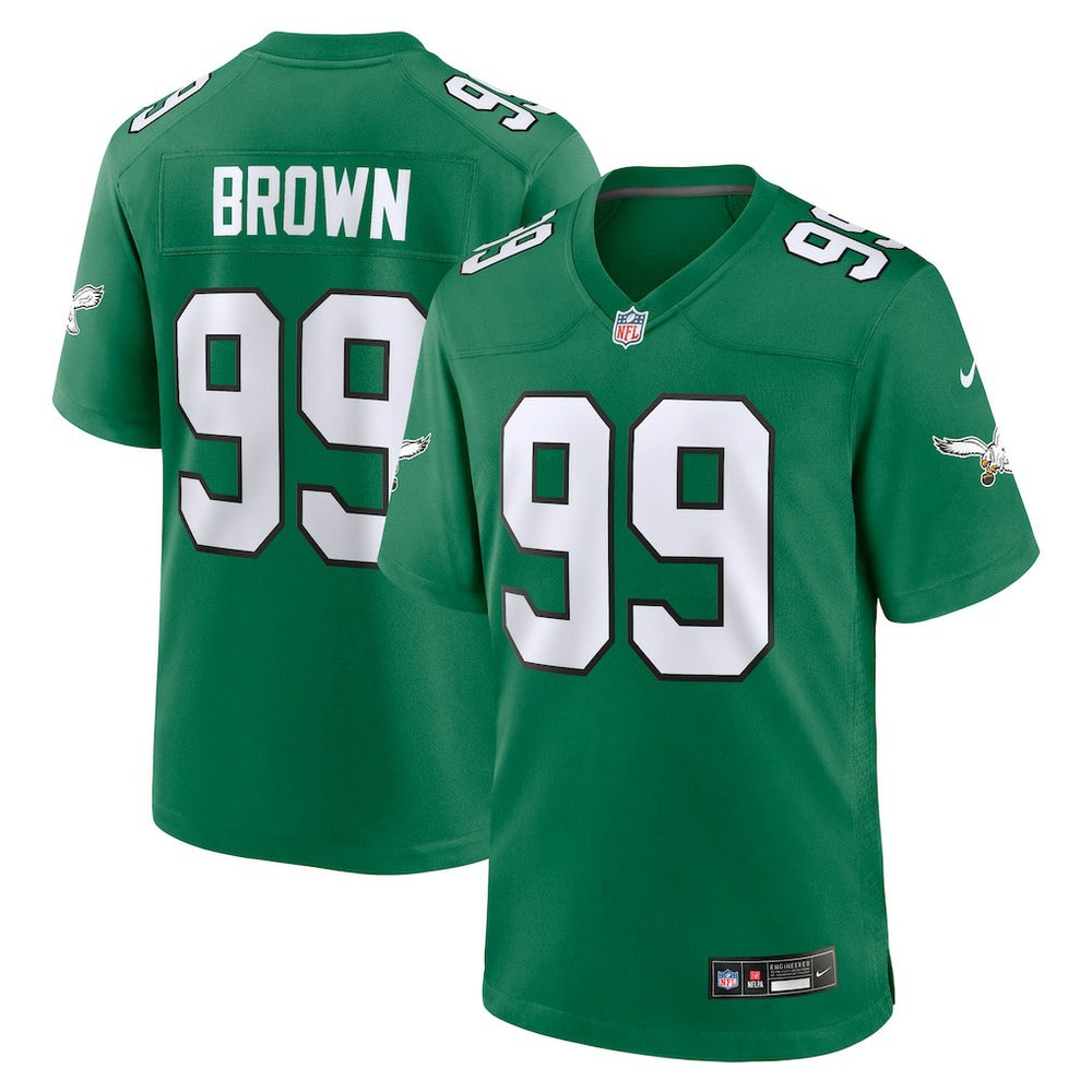 Philadelphia Eagles Nike Jerome Brown Retired Player Alternate Game Jersey