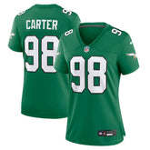 Philadelphia Eagles Nike Jalen Carter Women's Alternate Game Jersey