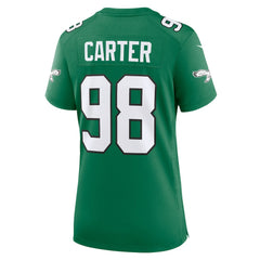 Philadelphia Eagles Nike Jalen Carter Women's Alternate Game Jersey