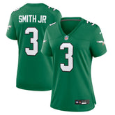 Nolan Smith Philadelphia Eagles Women's Alternate Game Jersey - Kelly Green