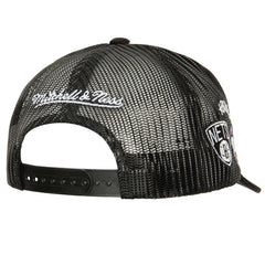Brooklyn Nets Times Up Classic Script Cord Trucker Hat Outlet