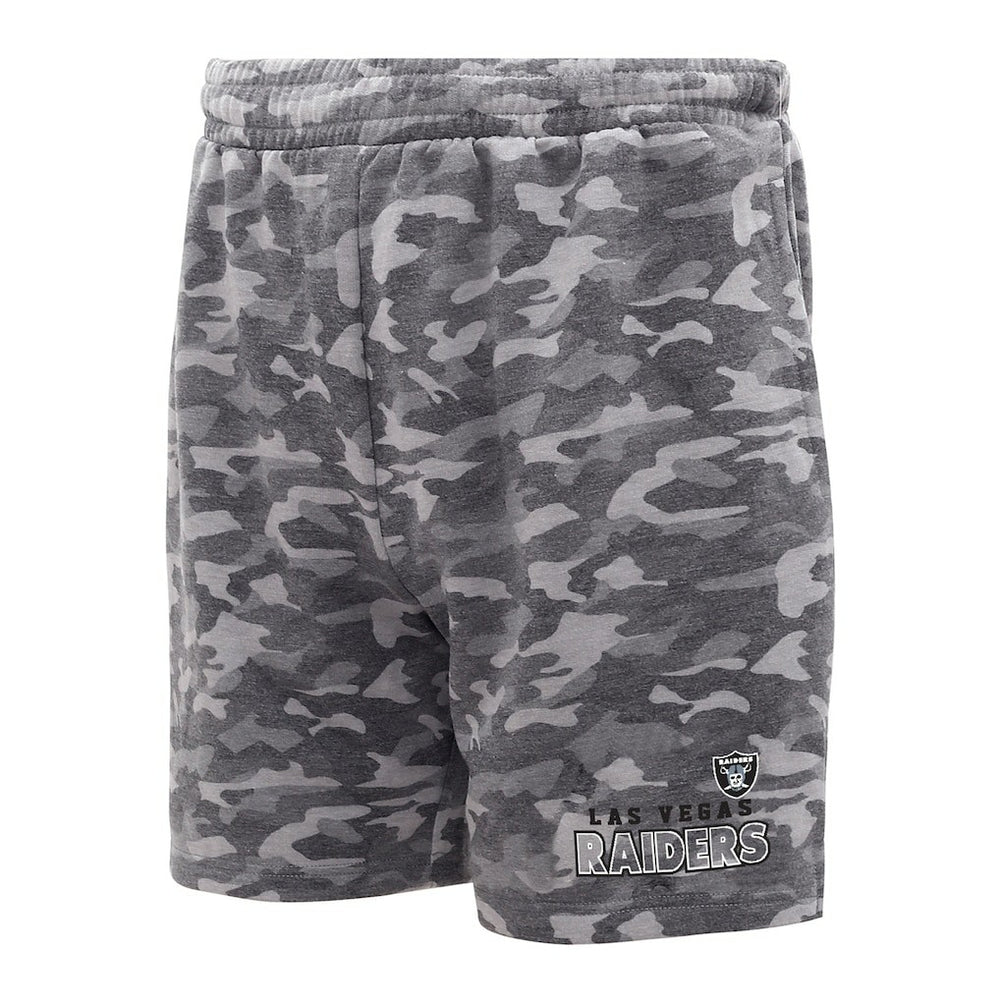 Las Vegas Raiders Concepts Sport Biscayne Camo Shorts